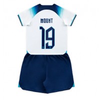 England Mason Mount #19 Replica Home Minikit World Cup 2022 Short Sleeve (+ pants)